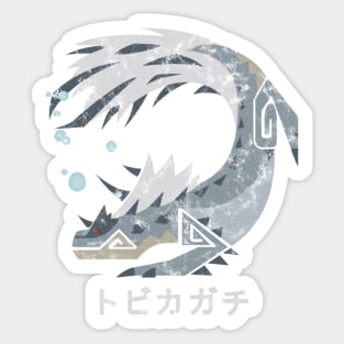 Monster Hunter World Tobi-Kadachi Kanji Icon Sticker